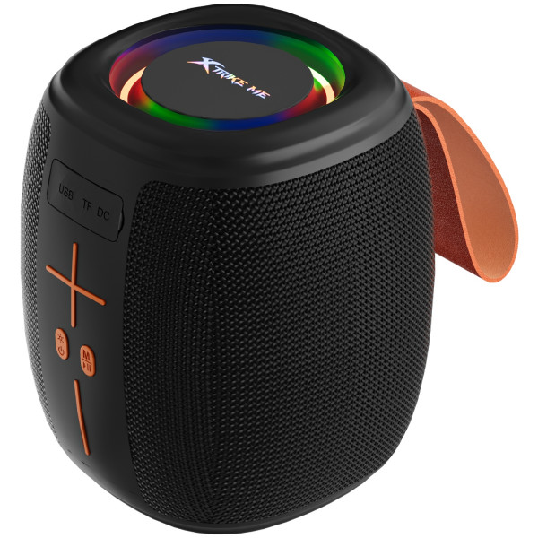 Акустична система 1.0 XTRIKE ME SK-301, 8Вт Bluetooth/SD/MP3 RGB, чорна