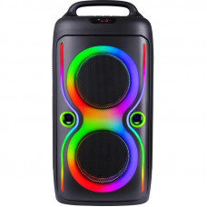 Акустична система 2.0 Defender Boomer 75, 75Вт BT/FM/USB/TF/AUX/LED, чорна