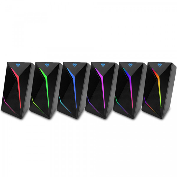 Акустична система 2.0 Media-Tech COBRA PRO URION Bluetooth Gaming 8Вт., LED Light