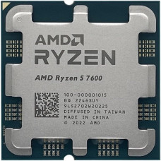 AMD Ryzen 5 6C/12T 7600 (3.8/5.1GHz Boost,38MB,65W,AM5, Radeon Graphics) TRAY
