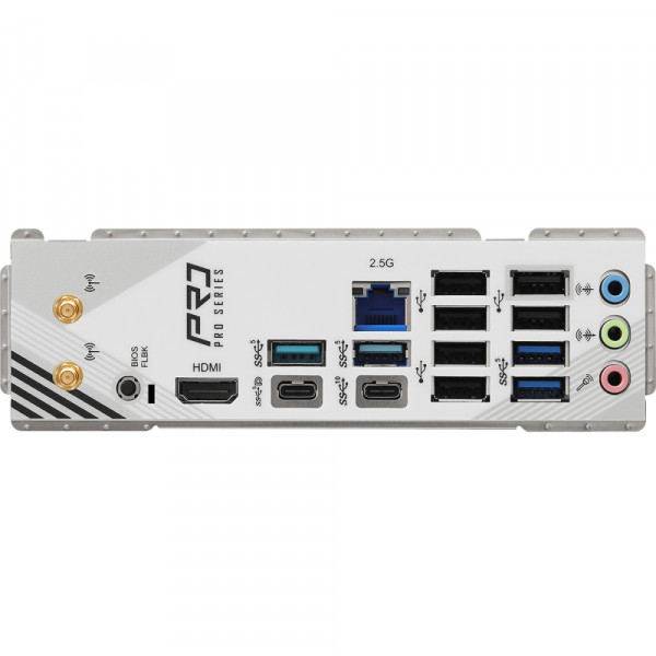 ASRock B850 Pro RS WiFi (AM5/B850, 4*DDR5, 2xPCIex16, HDMI/DP, 4xSATAІІІ,4xM.2, 2.5GLan, ATX)