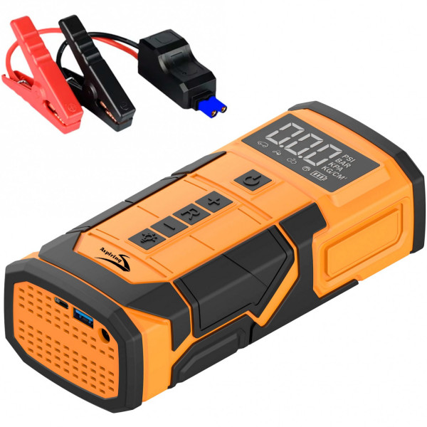 Автомобільний портативний пускозарядний пристрій Jump 3 Power bank 3-in-1 з компресором 90W Aspiring