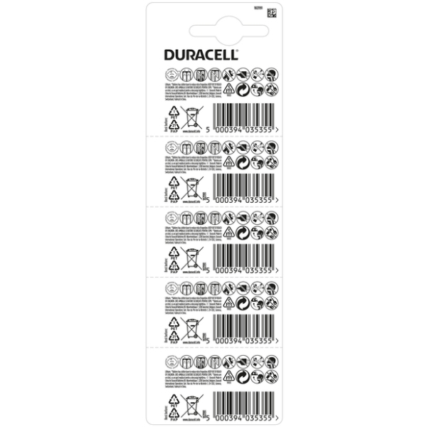 Батарейка CR2032, Lithium, Duracell, DSN уп. 5шт.