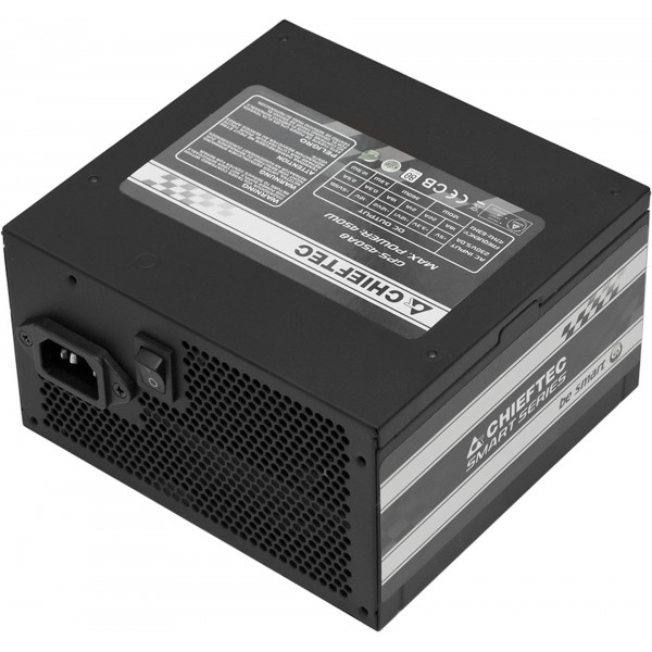 БЖ 450W Chieftec SMART GPS-450A8, 120 mm, >85%, Retail Box