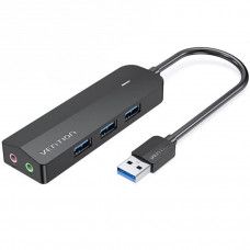 Док станція USB3.0 -> USBx3,3.0/2хTRS Audio/USB MicroUSB 10W, 1.0 м. Vention