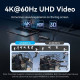 Док-станція USB3.2 Type-C -> HDMI 4K60Hz/USB 3.0x2/RJ45/SD/TF/3.5mm/PD 100W Hub 9-in-1 Vention