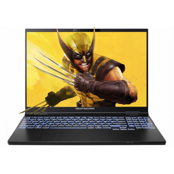 Dream Machines RS5070-15UA35 15.3” QHD OLED 165Hz, 500n/Ultra 9 386H/32 GB/SSD 1TB/RTX5070/GLAN/DOS
