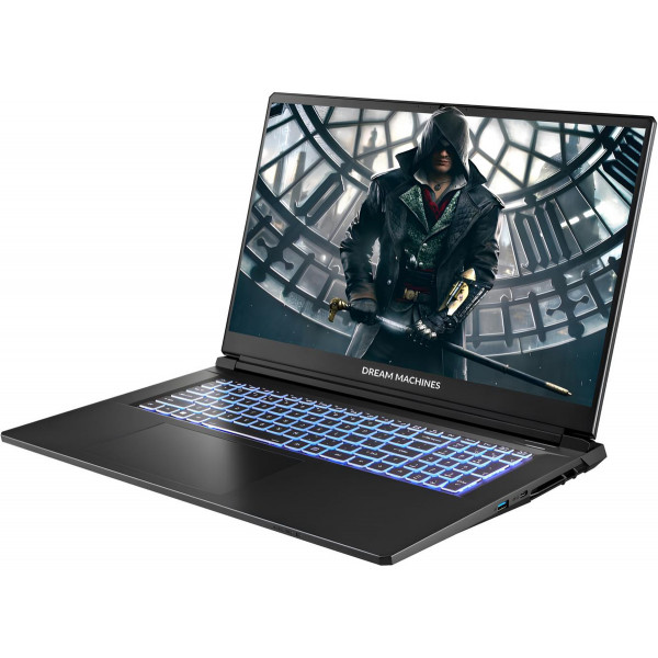 Dream Machines RT5050-17UA27 17.3” FHD 144Hz/Ryzen 7 H255/16 GB/SSD 512GB/RTX5050/2.5GLAN/DOS