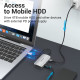 Хаб USB 3.1 Type-C -> 4хUSB 3.0/ Type-C PD 100W 5-in-1 Vention