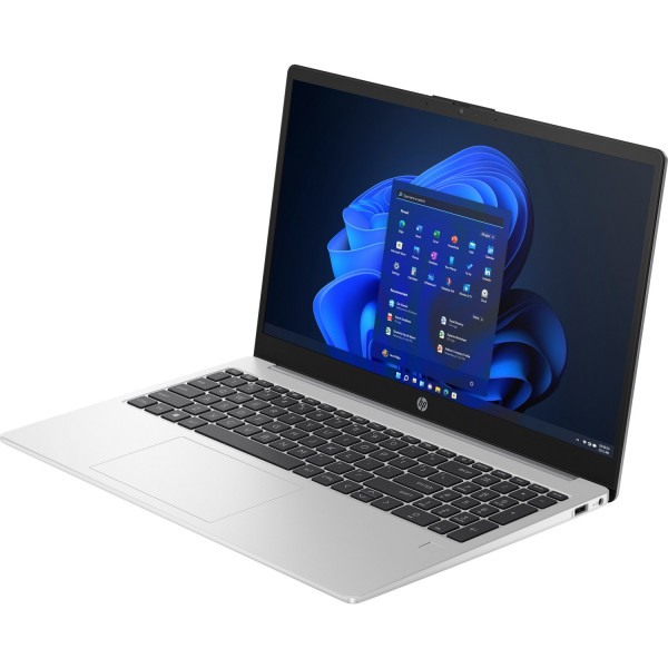 HP 255 G10 15.6" FHD SVA, 250n/Ryzen 5 7530U (4.5)/16Gb/SSD512Gb/Radeon/Підсв/DOS/Сріблястий