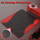 Ігрова поверхня Attack Shark CM02 450x400x4мм Contour line Black Red