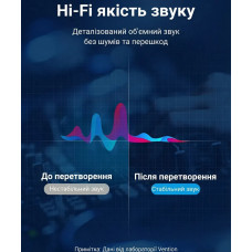 Кабель AUX Audio TRS M-M 3.5мм-6,35мм, 3.0м, сірий, Aluminum Alloy, Vention