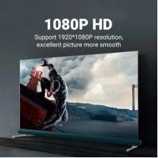 Кабель VGA 15M-15M, 5.0 м, з ферритами, чорний Vention