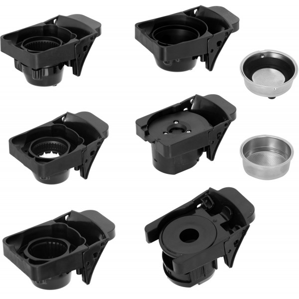 Кавоварка Camry CR 4414 black капсульна/ 1450 Вт/ 19 бар/ капсула, мелена/ чорнa