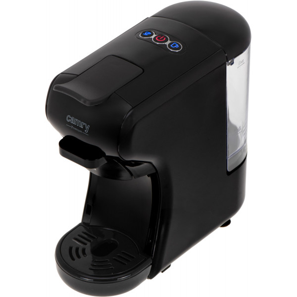 Кавоварка Camry CR 4414 black капсульна/ 1450 Вт/ 19 бар/ капсула, мелена/ чорнa
