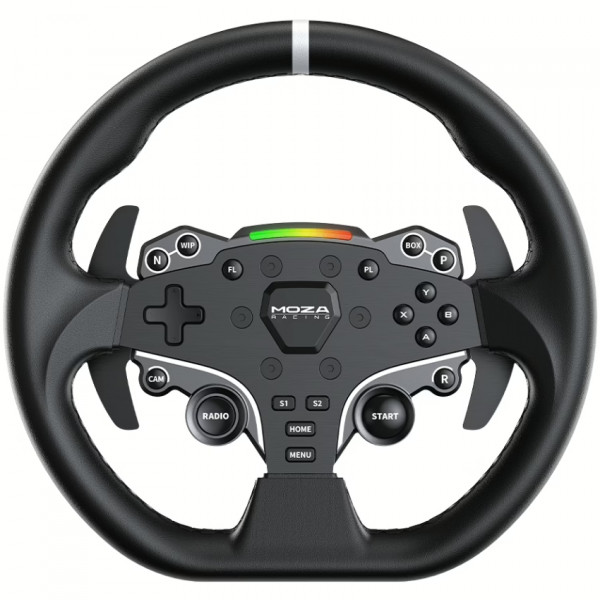 Кермо і педалі MOZA R5 Racing Bundle for PC, 22кн., подв. педалі SR-P Lite, кермо ES