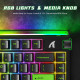 Клавіатура ігрова магнітна Attack Shark R85 HE 79кл. RGB, USB-C, Magnetic Switch Green