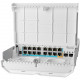 Комутатор Mikrotik CRS318-1Fi-15Fr-2S-OUT, 16х10/100 Ethernet ports, 2хSFP ports