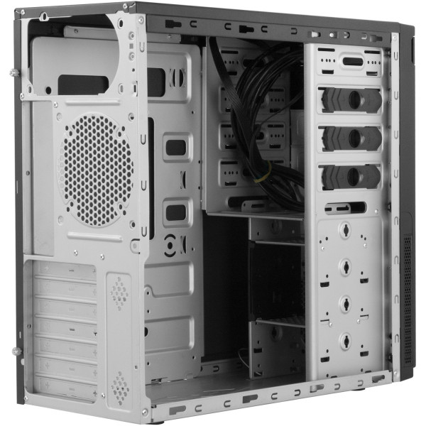 Корпус Chieftec ELOX HC-10B-OP ATX, без БЖ, Black