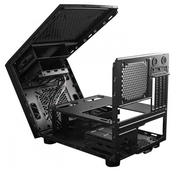 Корпус Chieftec MESH PRO CUBE CI-02B-OP, без БЖ, 2xUSB3.0, mATX, Black