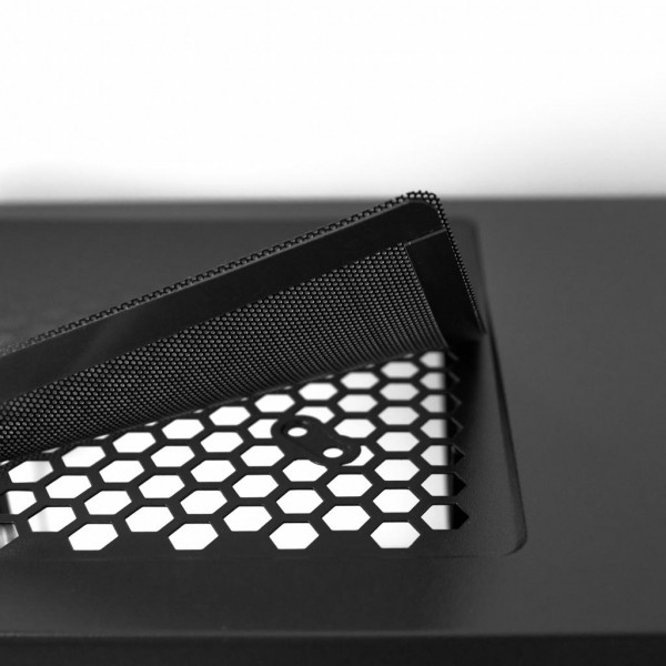 Корпус Chieftec MESH PRO CUBE CI-02B-OP, без БЖ, 2xUSB3.0, mATX, Black