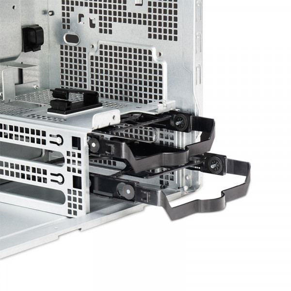 Корпус Chieftec UNI BS-20B-OP, без БЖ, mATX, Black