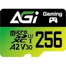 Memory card microSDCX 256Gb AGI Supreme Pro TF138 (C10 UHS I U3 V30 A2) Retail + adapter