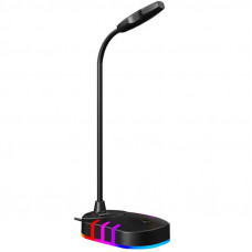 Мікрофон настільний XTRIKE ME XMC-02 RGB backlit 3.5мм+USB