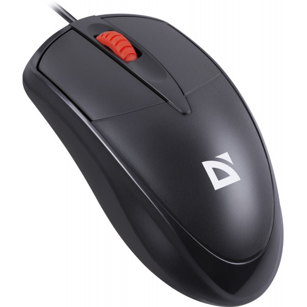 Мишка Defender Icon MB-057, 3кн.,1000 dpi, безшумна, чорна