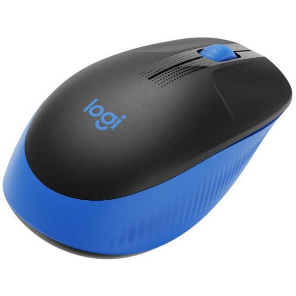 Мишка Logitech M190 бездротова, Full size, Blue