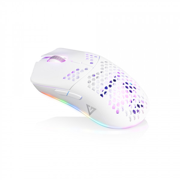 Мишка Modecom Shinobi 3327 Volcano, ігрова, 5200dpi., 6кн., біла