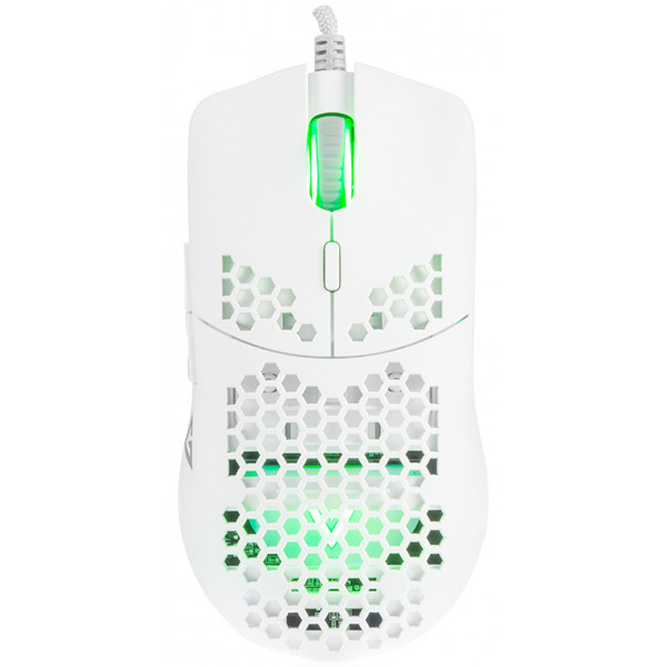 Мишка Modecom Shinobi 3327 Volcano, ігрова, 5200dpi., 6кн., біла