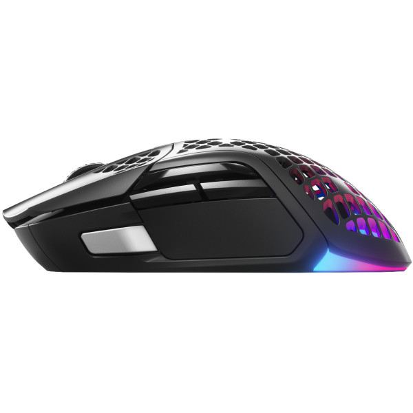 Мишка SteelSeries Aerox 5 Wireless RGB, 18000dpi., 9кн., чорна