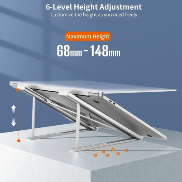 Підставка для ноутбука Folding Computer Stand 17" Aluminum Alloy Choetech