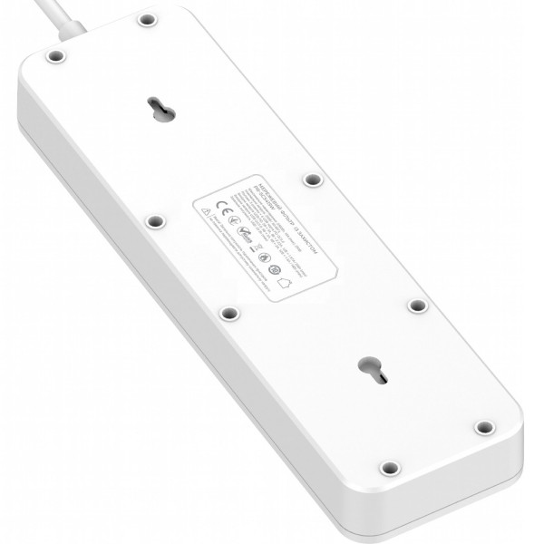 Power filtr 2.0м ProLogix Premium 5 розеток, 4 USB (1 PD +1 QC3.0 +2 AUTO ID), 2 м, біл