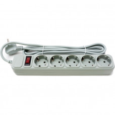 Power filtr 3.0м ProLogix 5 розеток, сірий