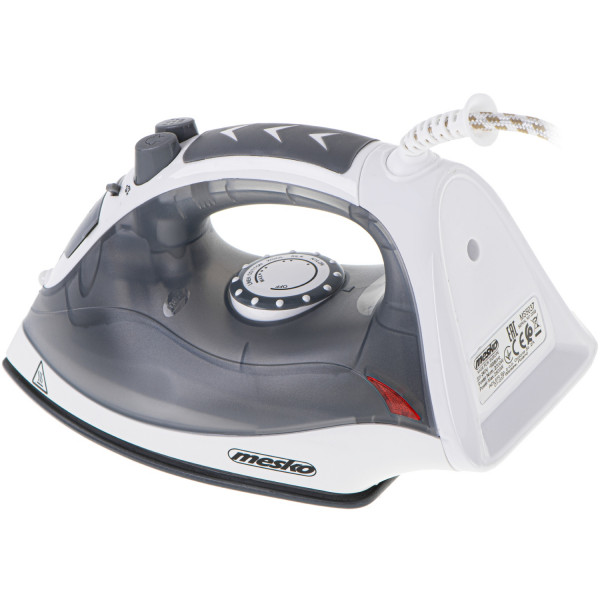 Праска Mesko MS 5037 grey 2800Вт/ 170 мл/ кераміка/ сухе прасування/ сіра