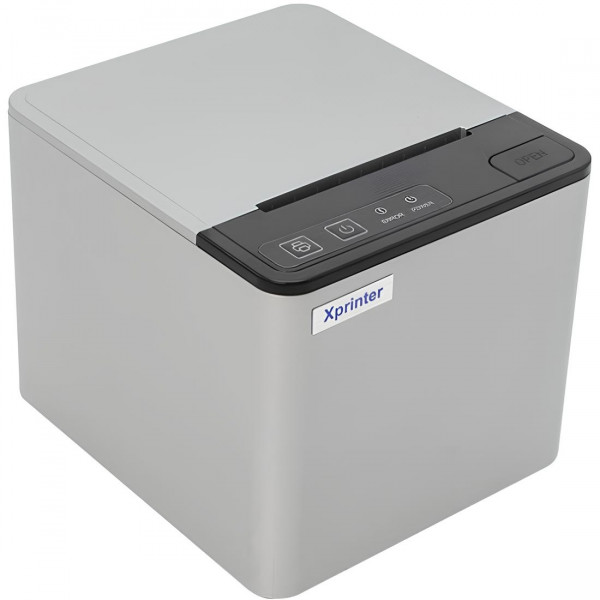 Принтер чеків Xprinter XP-Q809K (термодрук, 260мм/с, стрічка 80мм, USB+WiFi, авторізак,чорний)