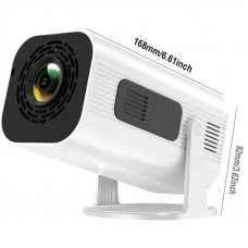 Проектор H96 MAX HP330 LED LCD HD 170AL 16:9 H713 1G/8G Android 11.0 HDMI WiFi BT білий