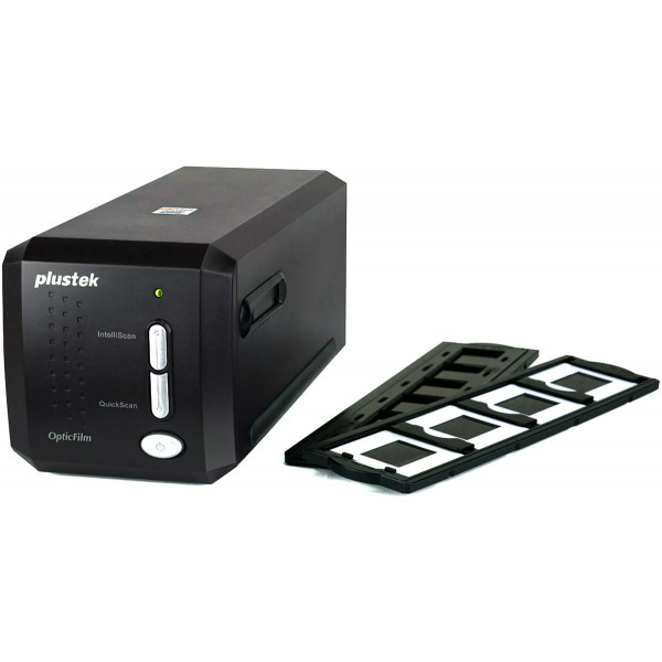 Сканер Plustek OpticFilm 8300i SE (7200dpi 48bit LED швидк. 20 сек. плівк.слайд-сканер чорний)