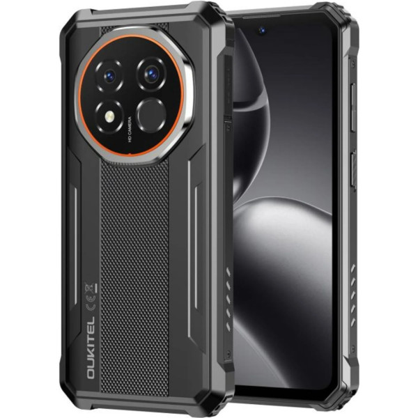 Смартфон Oukitel G6 6.52"HD /8GB/256GB/ T615 /10600mAh /64+8Мп/ IP69K /NFC Black