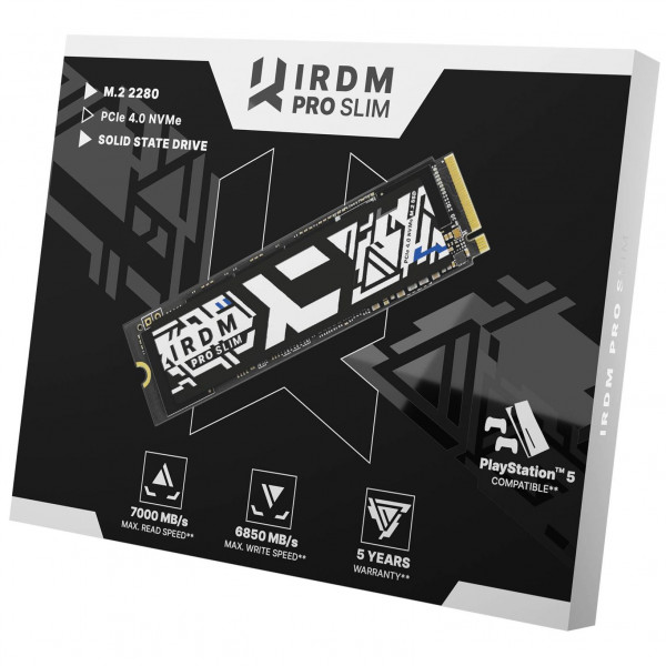 SSD 2Tb IRDM PRO SLIM M.2 2280 PCIe 4x4 NVMe