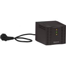 Стабілізатор напруги Defender AVR Premium 1500 600 Вт, 4 розетки, чорний