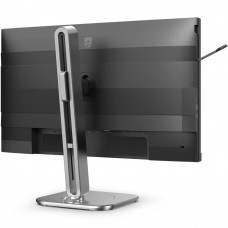 TFT 23.8" Philips 24B2G5200, IPS, 100Гц, VGA, HDMI, DP, USB-hub, HAS, Pivot, колонки, темно-сірий