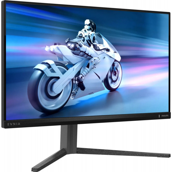 TFT 24.5" Philips 25M2N5200U, Fast IPS, 360Hz, 2xHDMI, DP, HAS, Pivot, cинювато-сірий