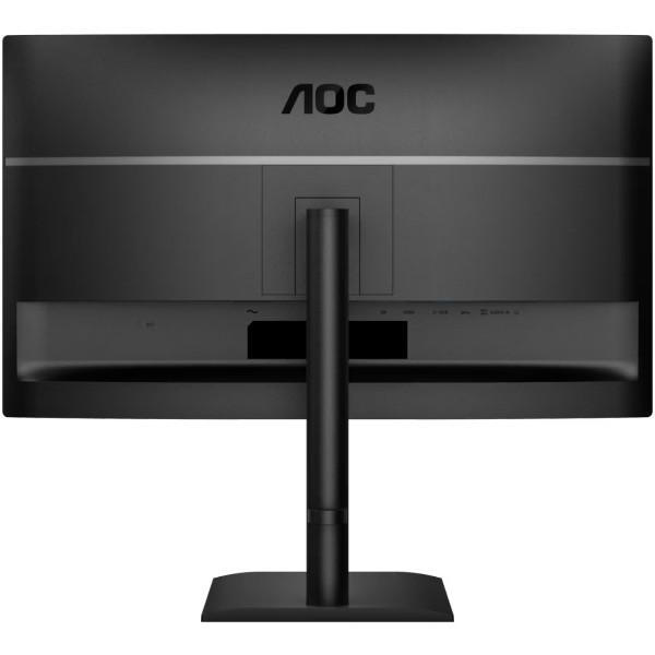 TFT 27" AOC 27E4U, IPS, 120Hz, VGA, HDMI, DP, USB-hub, HAS, Pivot, колонки, чорний