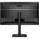 TFT 27" AOC 27E4U, IPS, 120Hz, VGA, HDMI, DP, USB-hub, HAS, Pivot, колонки, чорний