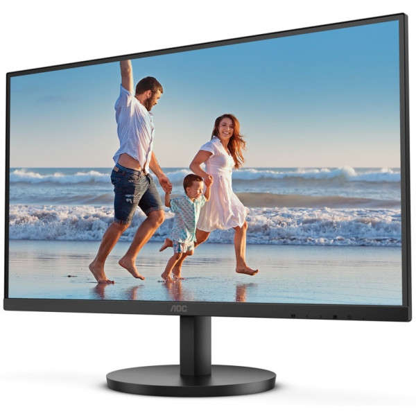 TFT 27" AOC Q27B3MA, QHD, VA, 75Гц, 2х HDMI, DP, колонки, чорний