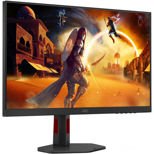 TFT 27" AOC 27G4ZR, Fast IPS, 260Hz, 0,3ms, 2xHDMI, DP, HAS, Pivot, чорно-червоний
