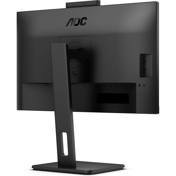 TFT 27" AOC Q27P3QW, QHD, IPS, 75Hz, 2xHDMI, DP, USB-hub, webcam, HAS, Pivot, колонки, чорний